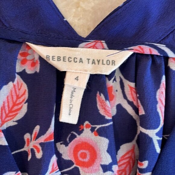 Rebecca Taylor Top Blouse Size 4 - Picture 9 of 9